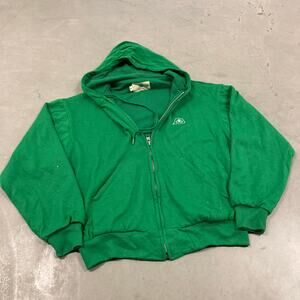 vintage 90s thermal lined hoodie